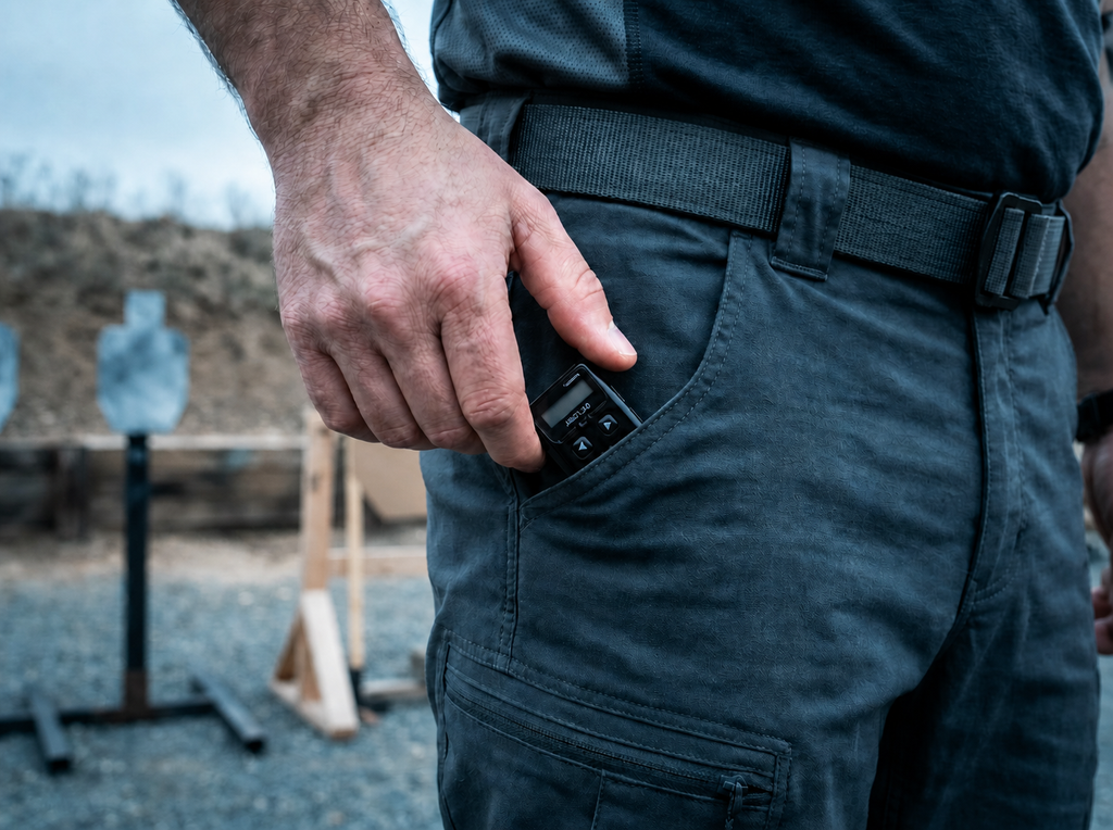 AMG Lab Sidekick Shot Timer Easily Fits Into Pocket
